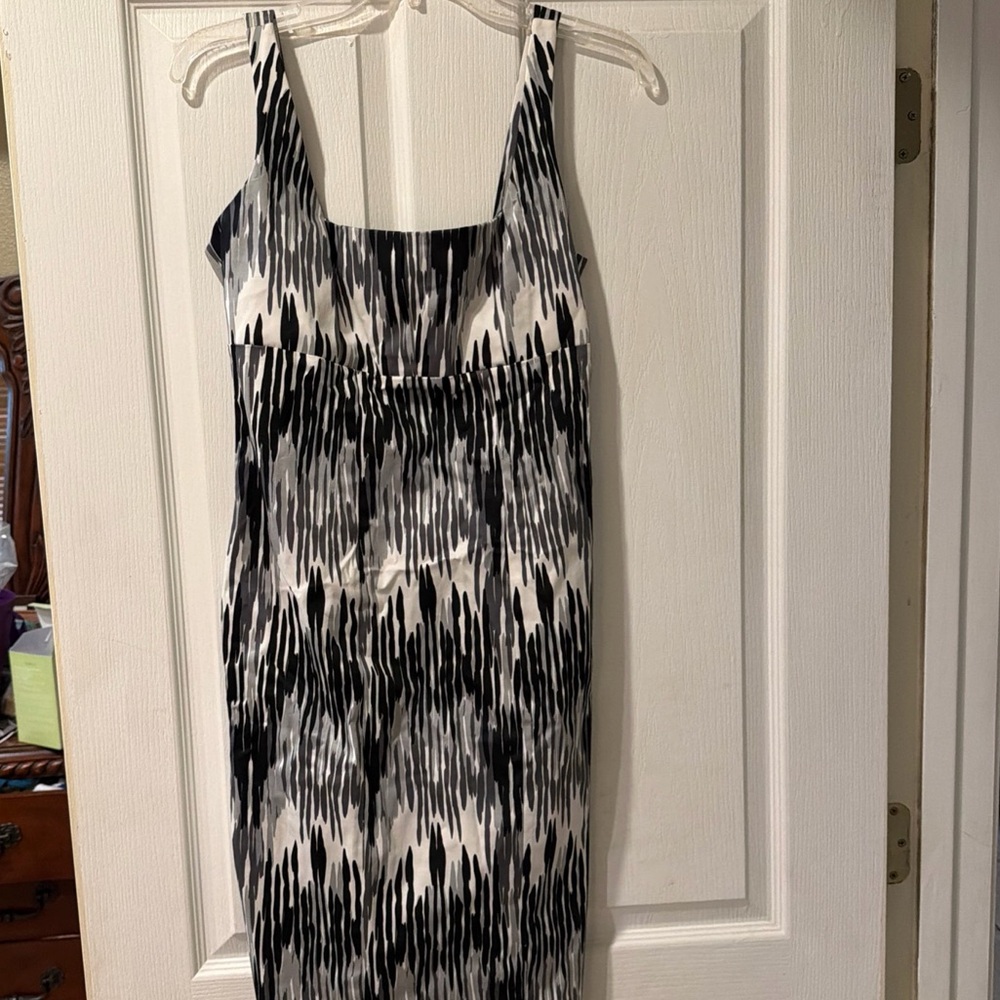 Calvin Klein Monochrome Midi Dress